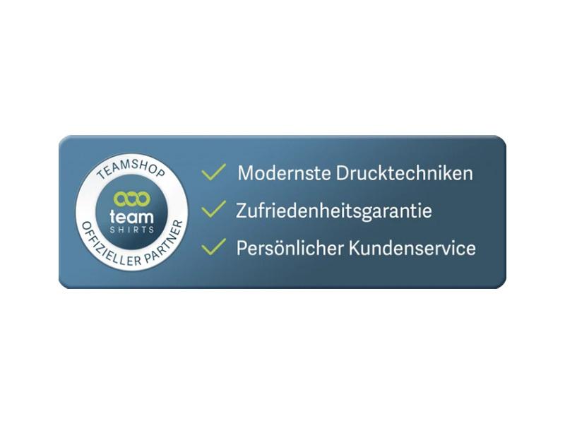 Grafik mit drei gr&uuml;nen H&auml;kchen und den Texten: "Modernste Drucktechniken", "Zufriedenheitsgarantie", "Pers&ouml;nlicher Kundenservice".